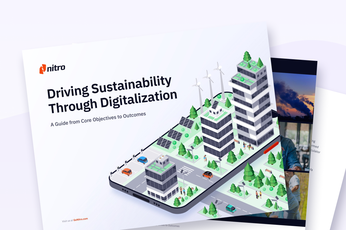 Resource Card-eBook-Driving Sustainability Through Digitalization